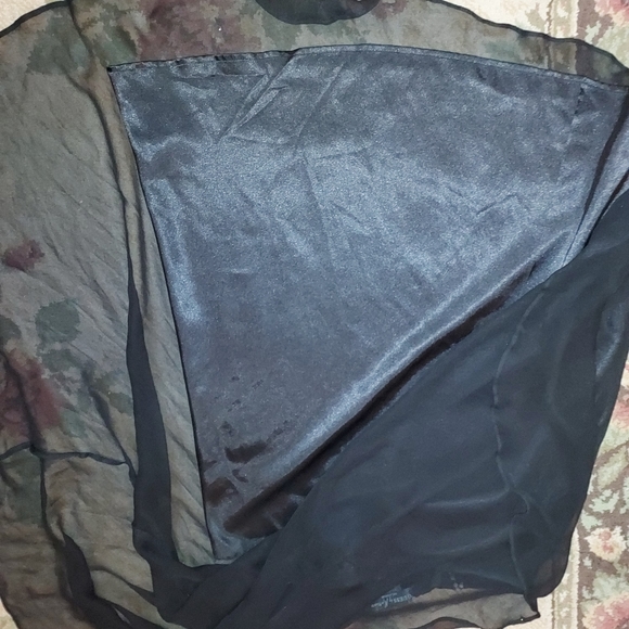 Guess by Marciano one shoulder cape top - Picture 5 of 6